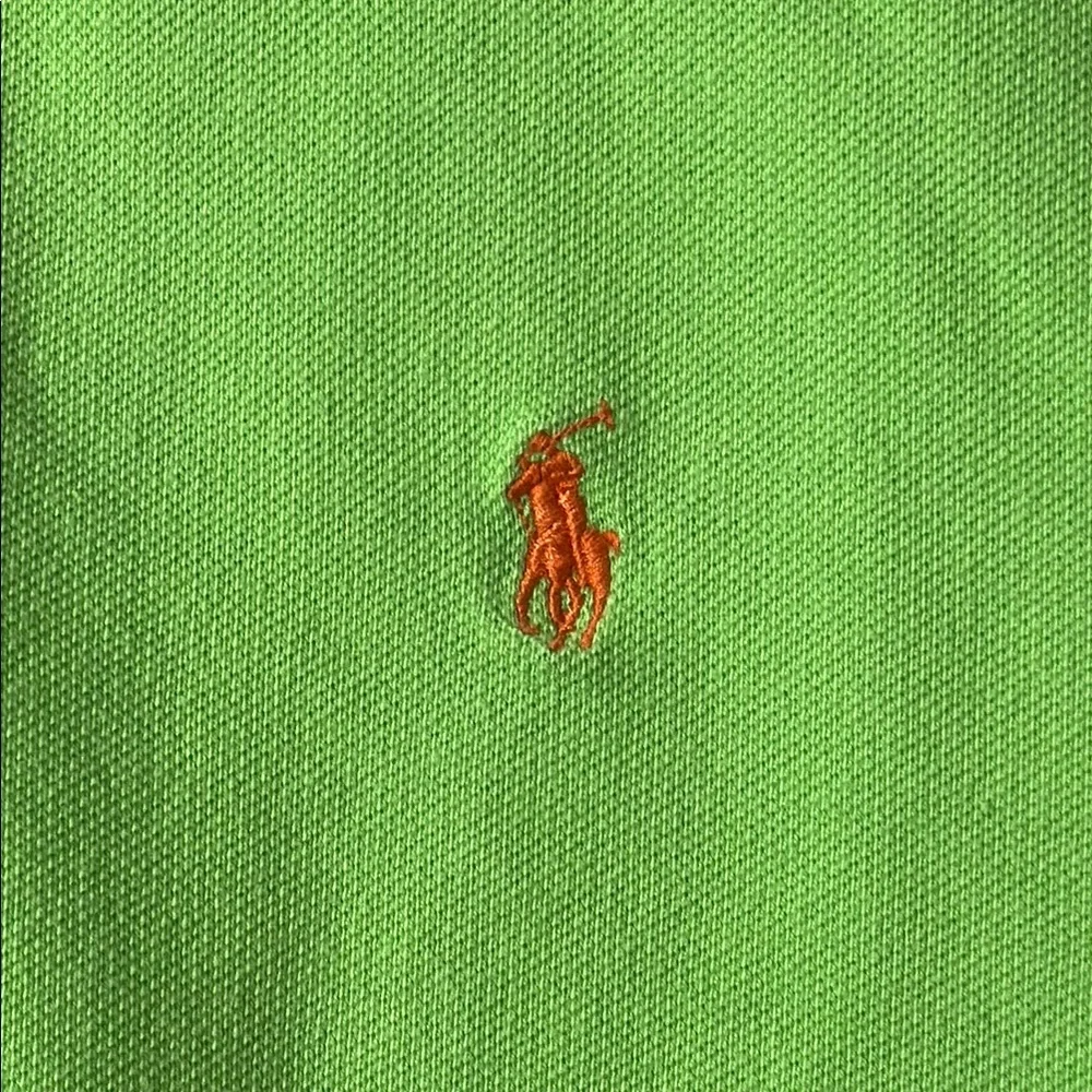 Polo Ralph Lauren‎ Kids Green Pique Polo Shirt